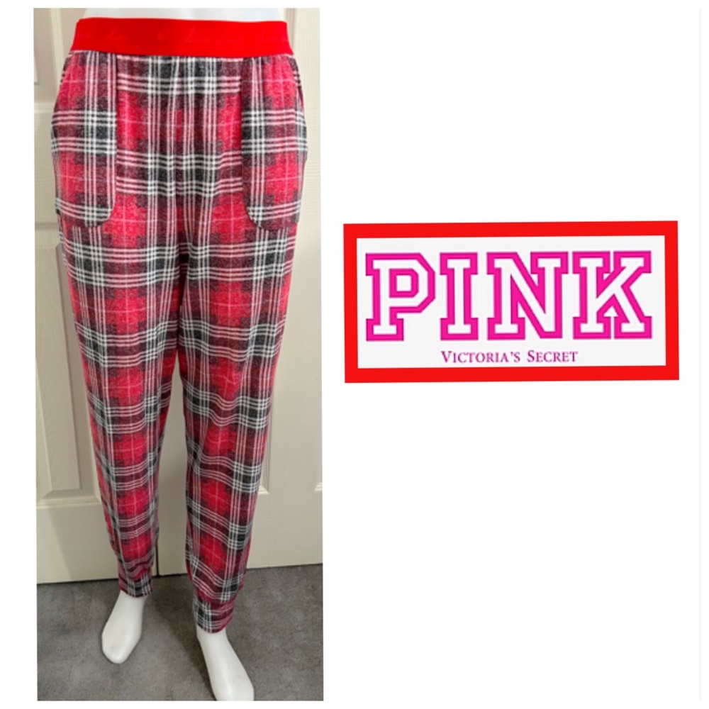 PINK Victoria’s Secret, Lightweight Knit Fabric, Stretchy Waistband Pajama Pants